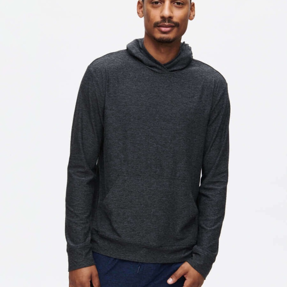 Outdoor Voices CloudKnit Hoodie Charcoal Small
